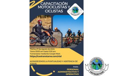 Capacitación Manejo Defensivo para Motociclistas y Ciclistas